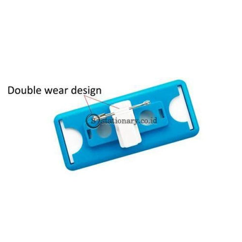 Uhoo Name Plate Pin Badges Clip 75X30Mm #6333 Office Stationery