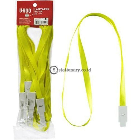 Uhoo Tali Id Card Lanyards (Pack 12Pcs) #6712 Office Stationery