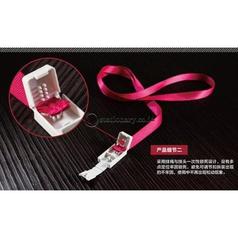 Uhoo Tali Id Card Lanyards (Pack 12Pcs) #6712 Office Stationery
