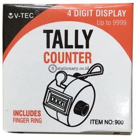 V-Tec Hand Tally Counter No.900 Office Stationery