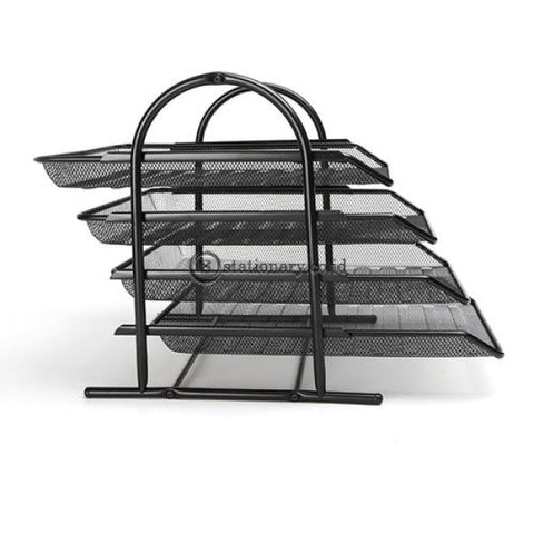 V-Tec Letter Tray 4 Susun Jaring Besi Office Stationery Promosi
