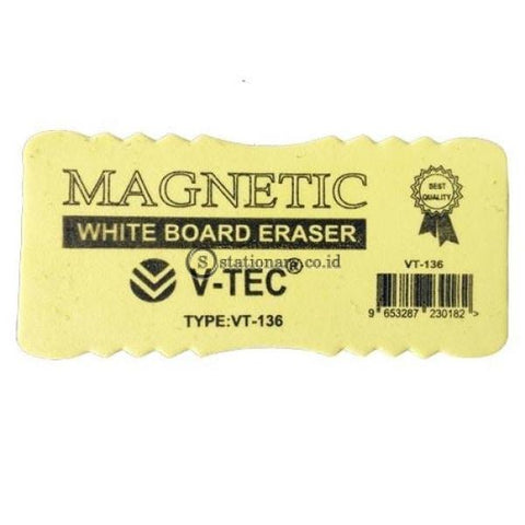 V-Tec Magnetic Whiteboard Eraser Vt-136 Office Stationery Promosi