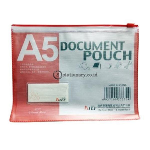 V-Tec Zipper Bag Pvc Bili B7370/a5 Office Stationery