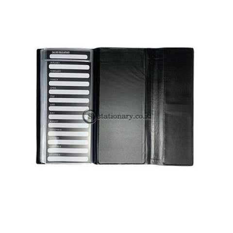 Yushinca Wallet Organizer Keeper Magnet Expanding File For Check Motif Fashion Hitam Putih #c-016