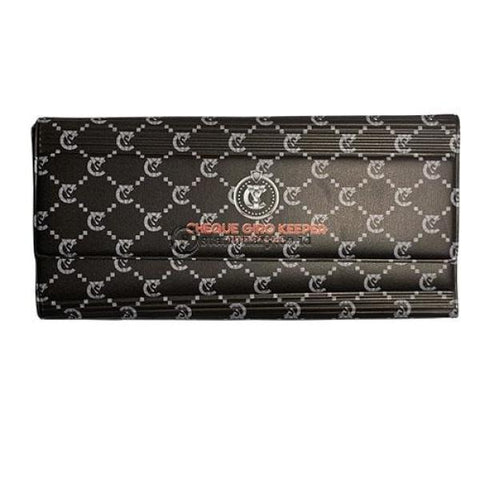 Yushinca Wallet Organizer Keeper Magnet Expanding File For Check Motif Fashion Hitam Putih #c-016