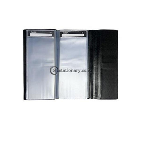 Yushinca Wallet Organizer Keeper Magnet Expanding File For Check Motif Fashion Hitam Putih #c-016