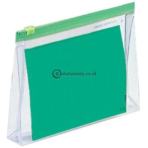 Yushinca Zipper Bag Clear Lipat Punggung Dl (130Mmx250Mm) #zb-402 Office Stationery