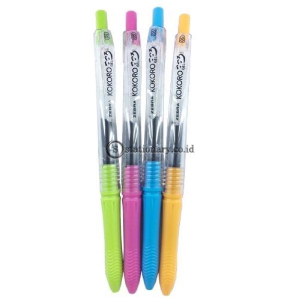 Zebra Ballpoint Kokoro Gel 0.5 Hitam Office Stationery