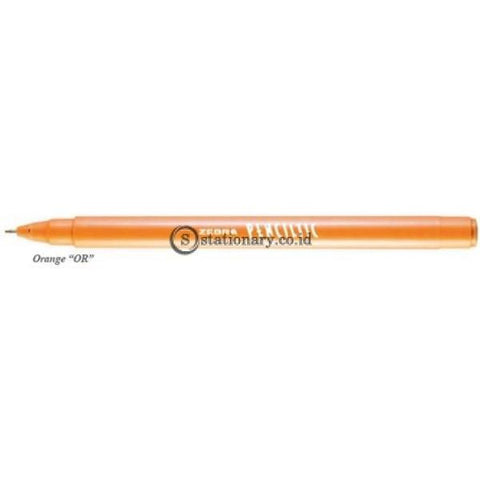 Zebra Ballpoint Warna Penciltic Fineliner 0.4Mm Black Office Stationery Promosi