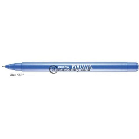 Zebra Ballpoint Warna Penciltic Fineliner 0.4Mm Black Office Stationery Promosi