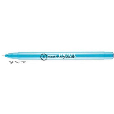 Zebra Ballpoint Warna Penciltic Fineliner 0.4Mm Black Office Stationery Promosi