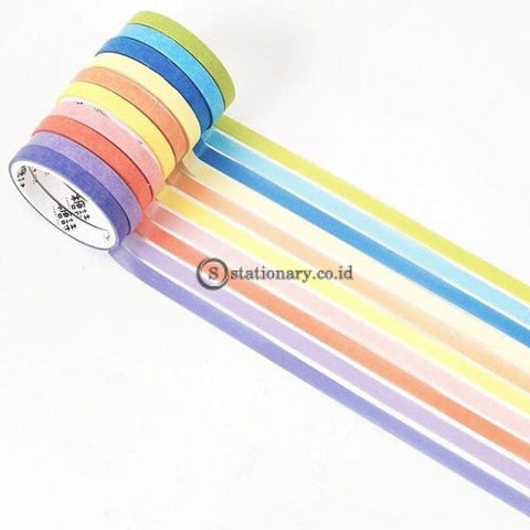 10 Rolls/pack Wizard Rainbow Gilding Washi Tape Set Diy Decoration Scrapbooking Planner Adhesive