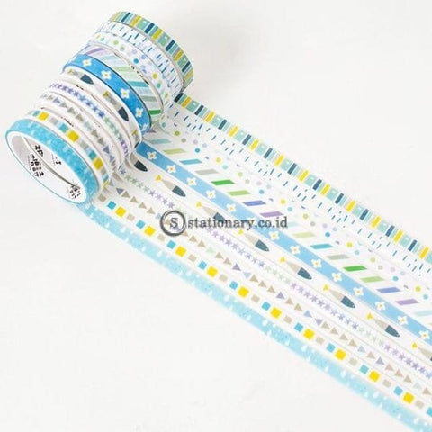 10 Rolls/pack Wizard Rainbow Gilding Washi Tape Set Diy Decoration Scrapbooking Planner Adhesive