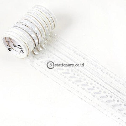 10 Rolls/pack Wizard Rainbow Gilding Washi Tape Set Diy Decoration Scrapbooking Planner Adhesive