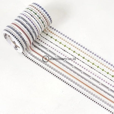 10 Rolls/pack Wizard Rainbow Gilding Washi Tape Set Diy Decoration Scrapbooking Planner Adhesive