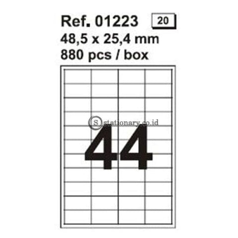 Apli Label Polyester Transparent 48.5 X 25.4Mm 880 Unit #01223 Office Stationery