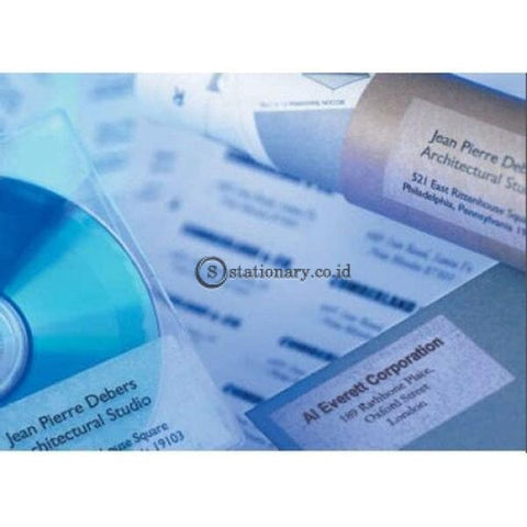 Apli Label Polyester Transparent 48.5 X 25.4Mm 880 Unit #01223 Office Stationery