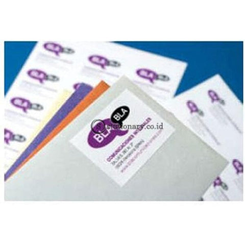 Apli Label White Paper 105 X 48Mm 1200 Unit #01289 Office Stationery