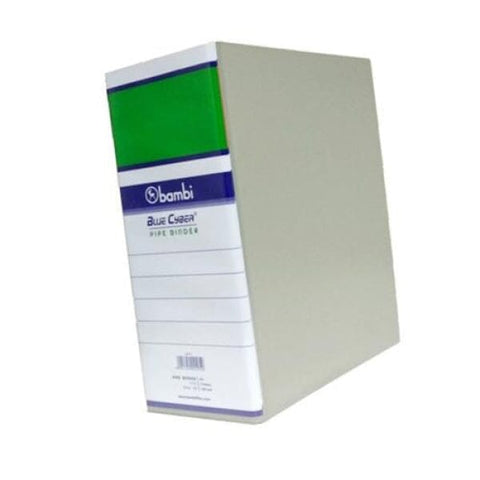 Bambi Pipe Binder 2 Hole With Full Spine 4 Colour Labels (100Mm) A4 #1170 Office Stationery