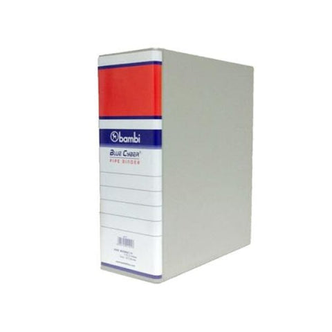 Bambi Pipe Binder 2 Hole With Full Spine 4 Colour Labels (80Mm) A4 #1178 Office Stationery
