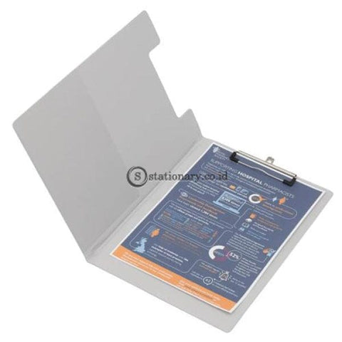 Bantex Clipboard With Cover A4 #4240 Blue - 01 Office Stationery