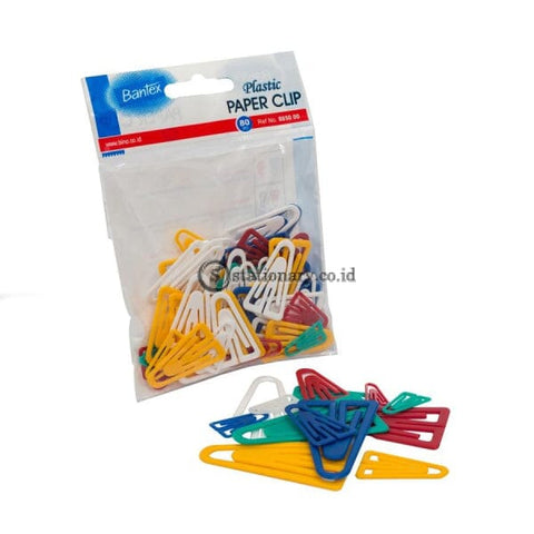 Bantex Colour Paper Clip 80 pcs #8850 00