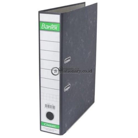 Bantex Lever Arch File Ordner Classic Folio 7Cm Hitam #1427 10 Office Stationery