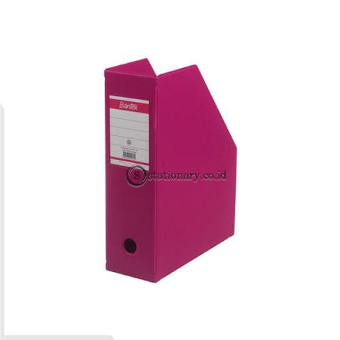 Bantex Magazine File (Box File) 10Cm Folio #4011 Melon - 63 Office Stationery