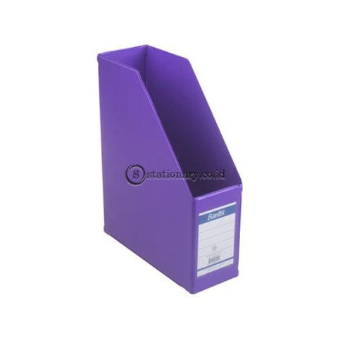 Bantex Magazine File (Box File) 10Cm Folio #4011 Melon - 63 Office Stationery