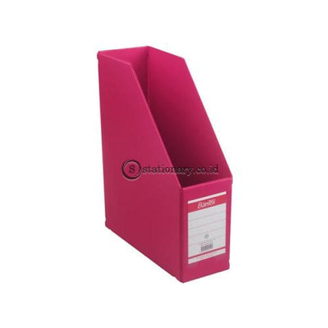 Bantex Magazine File (Box File) 10Cm Folio #4011 Melon - 63 Office Stationery
