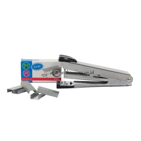 Bantex Mini Stapler Chrome (Including Staples no.10) #9331 00