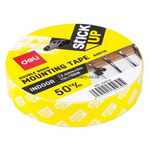 Deli Mounting Tape Foam 25.4Mmx5M Ea35113 Office Stationery
