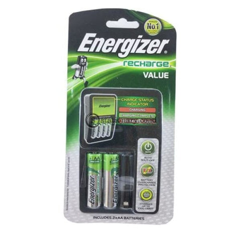 Energizer Tempat Charger Baterai Rechargeable Value 2Xaa Chvcm4 Office Stationery