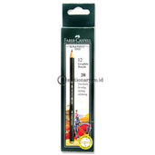 Faber Castell Pensil Kayu 9000 2B Office Stationery