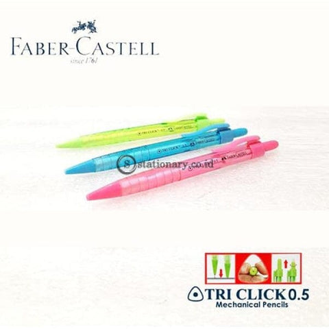 Faber Castell Pensil Mekanik Tri Click 13620012Wy 0.5Mm Office Stationery