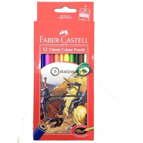Faber Castell Pensil Warna 12 Classic Long Office Stationery