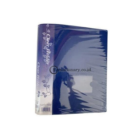 Felix Clear Holder Album A4 100 Pocket Biru Office Stationery