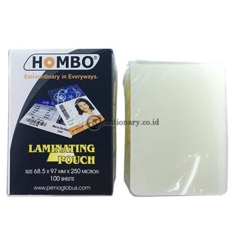 Hombo Plastik Laminating Ktp Id (68.5X97Mm) 250 Micron Office Stationery