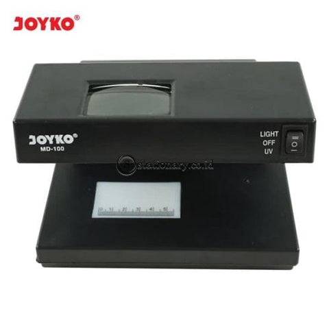 Joyko Alat Pendeteksi Uang Palsu Counterfeit Money Detector Md-100 Office Stationery