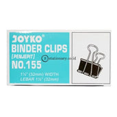 Joyko Binder Clip 1 1/4 Inch (32Mm) No 155 Office Stationery