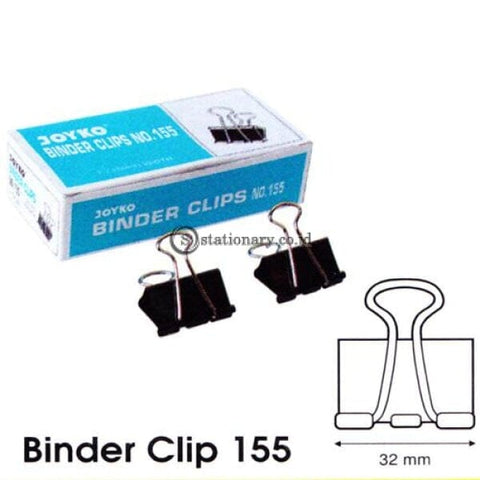 Joyko Binder Clip 1 1/4 Inch (32mm) No 155
