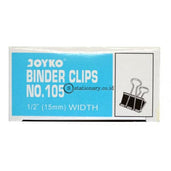 Joyko Binder Clip 1/2 Inch (15Mm) No 105 Office Stationery