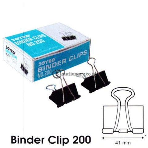 Joyko Binder Clip 1 5/8 Inch (41mm) No 200
