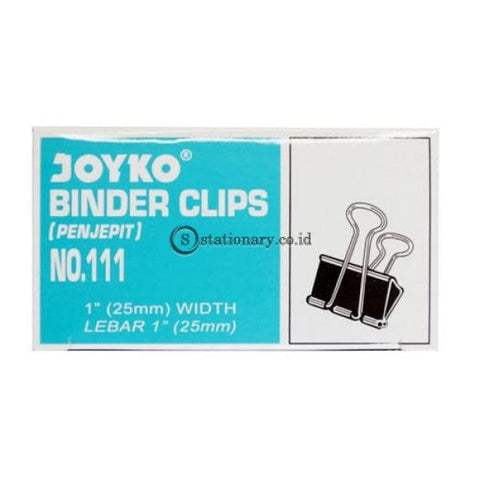 Joyko Binder Clip 1 Inch (25Mm) No 111 Office Stationery