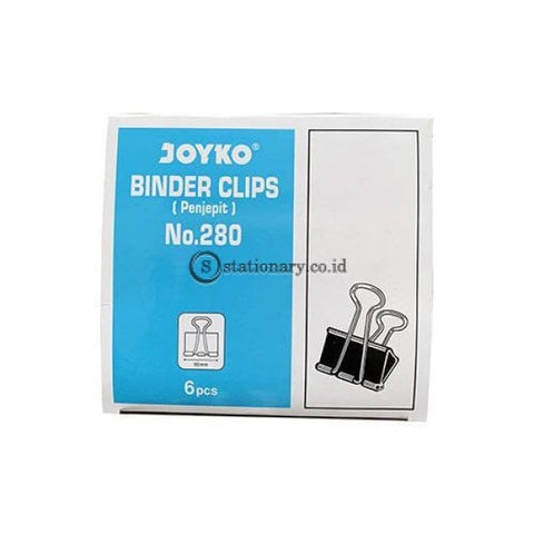 Joyko Binder Clip 2 1/4 Inch (60Mm) No 280 Office Stationery