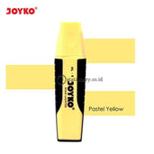 Joyko Highlighter Grip Pastel Color Yellow Hl-6 Office Stationery Lain -