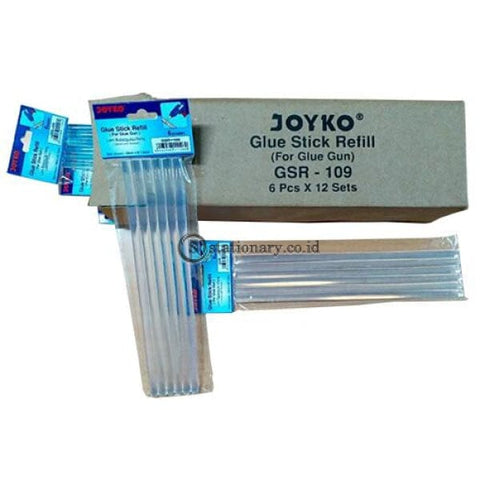 Joyko Lem Tembak Glue Stick Refill (For Gun) 6 Pcs Gsr-109 Office Stationery