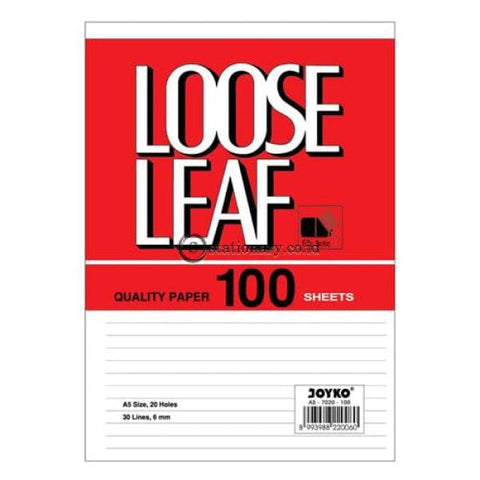 Joyko Loose Leaf Isi Kertas File Binder 100 Lembar A5-7020 Office Stationery