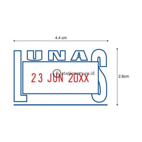 Joyko Stempel Tanggal Lunas Self Inking S-71 Office Stationery