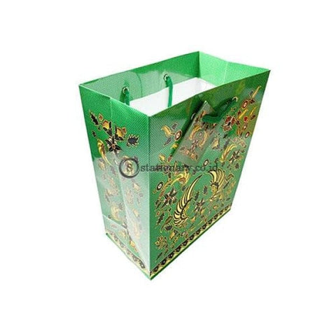 Kiky Tas Tali Kertas Paper Bag B Foil Batik Small (230X180X100Mm) Office Stationery
